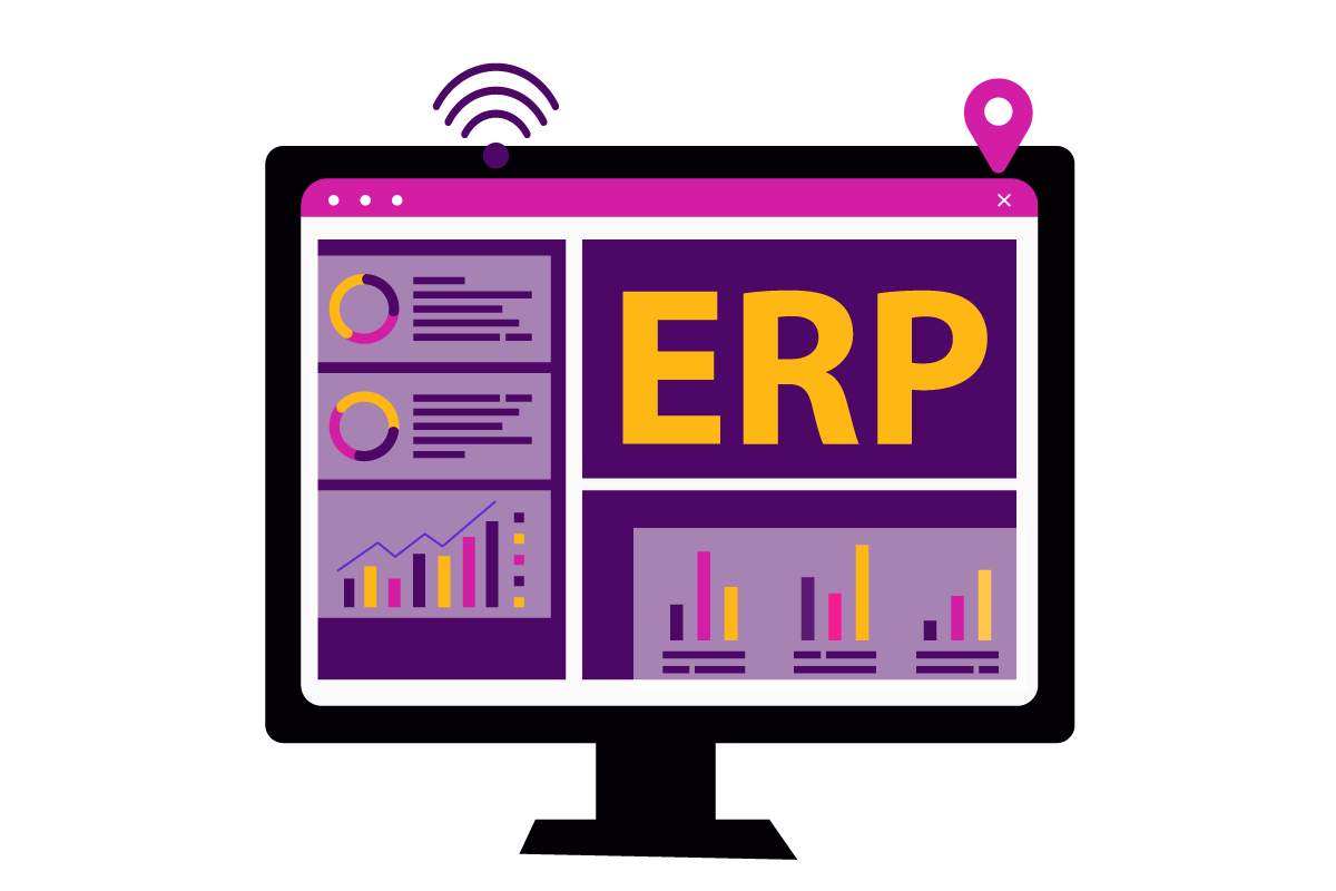 what is erp base software
